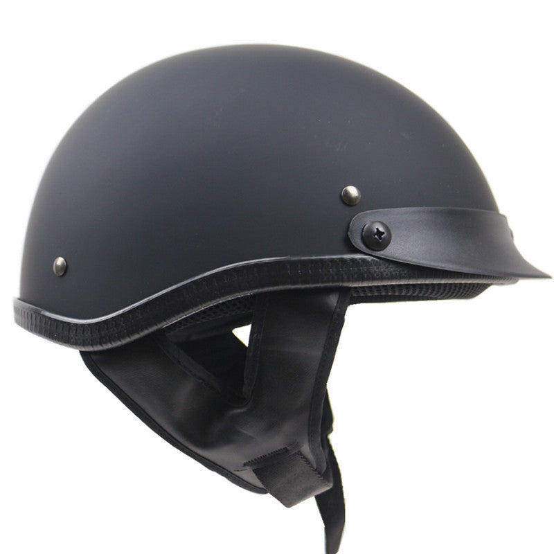 Classic Low-Profile Motorcycle Riding Helmet Bowlift