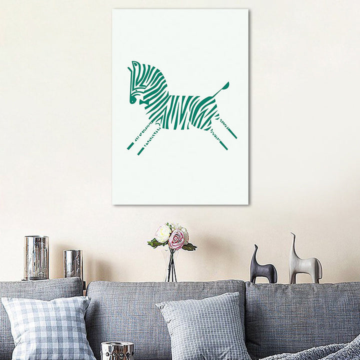 BowLift | Tropical for Teenagers Canvas Art Animal Bright Color Wall Art Prints, Multiple Size Options