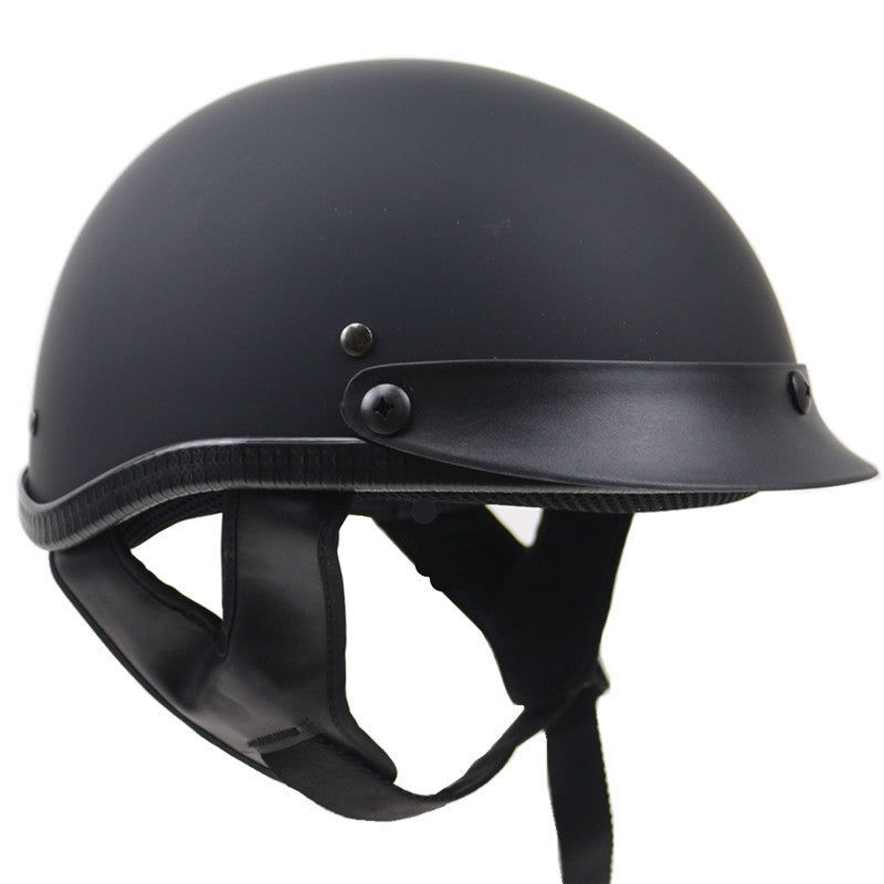 Classic Low-Profile Motorcycle Riding Helmet Bowlift