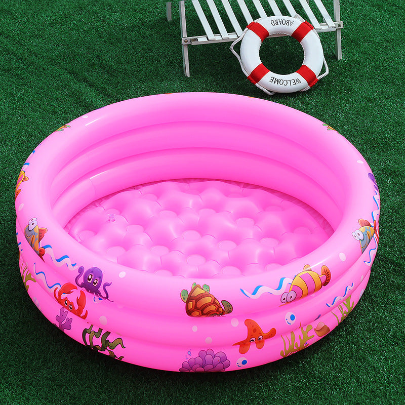 Women's Inflatable Splash Pool with Maritime Design Bowlift