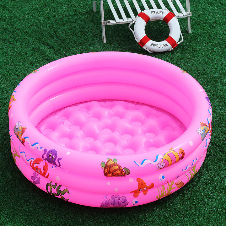 Women's Inflatable Splash Pool with Maritime Design Bowlift