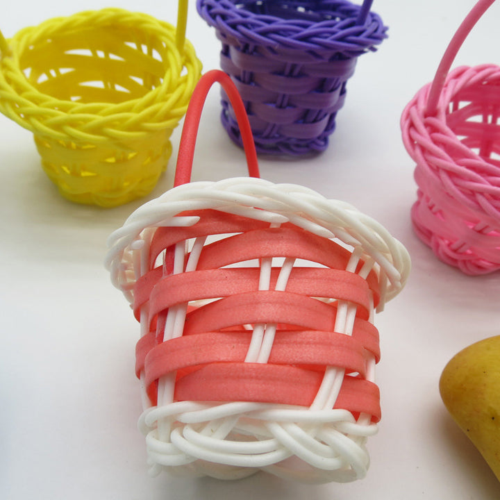 Mini Decorative Woven Basket Bowlift