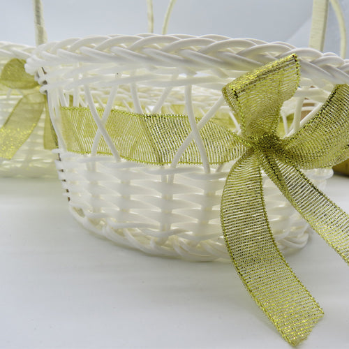 Women Elegant Basket with Woven Design Bowlift