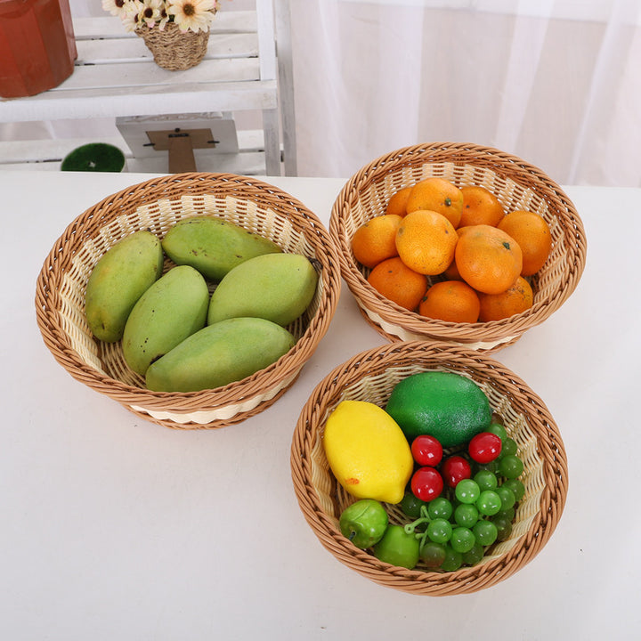Unisex storage baskets made of woven material Bowlift