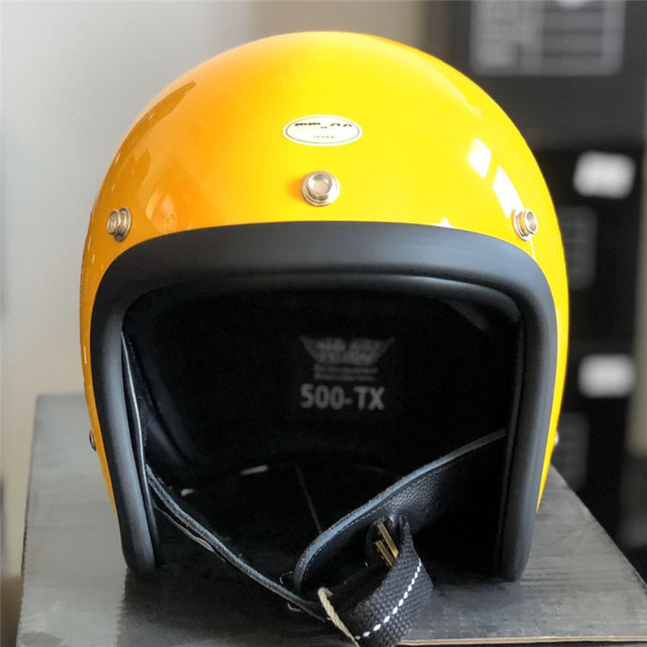 Classic Cruiser Motorcycle Helmet Bowlift