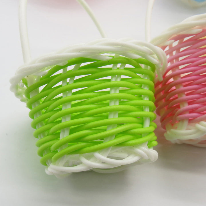 Mini Decorative Woven Basket Bowlift