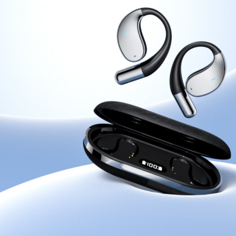 BowLift | Wireless earbuds with open ear and LED display