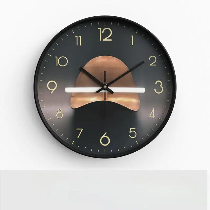 Stylish Modern Wall Clock - Compact 20x20 cm Clock for Living Room and Bedroom, AvailaBowlifte in 6 Styles | Bowlift