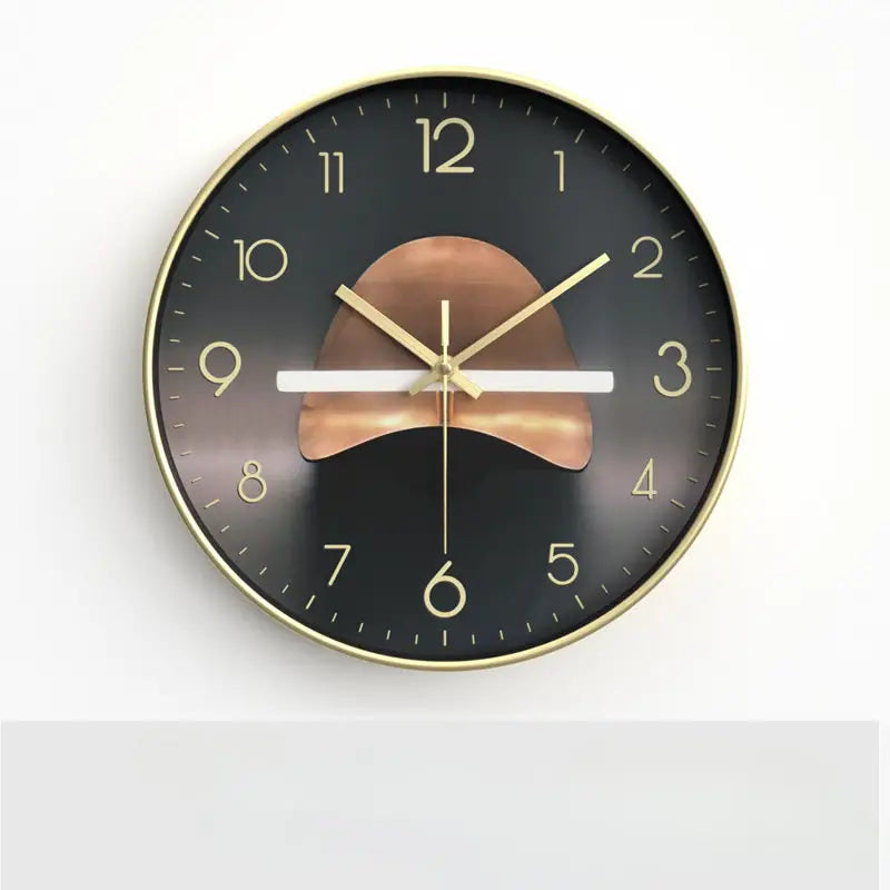 Stylish Modern Wall Clock - Compact 20x20 cm Clock for Living Room and Bedroom, AvailaBowlifte in 6 Styles | Bowlift