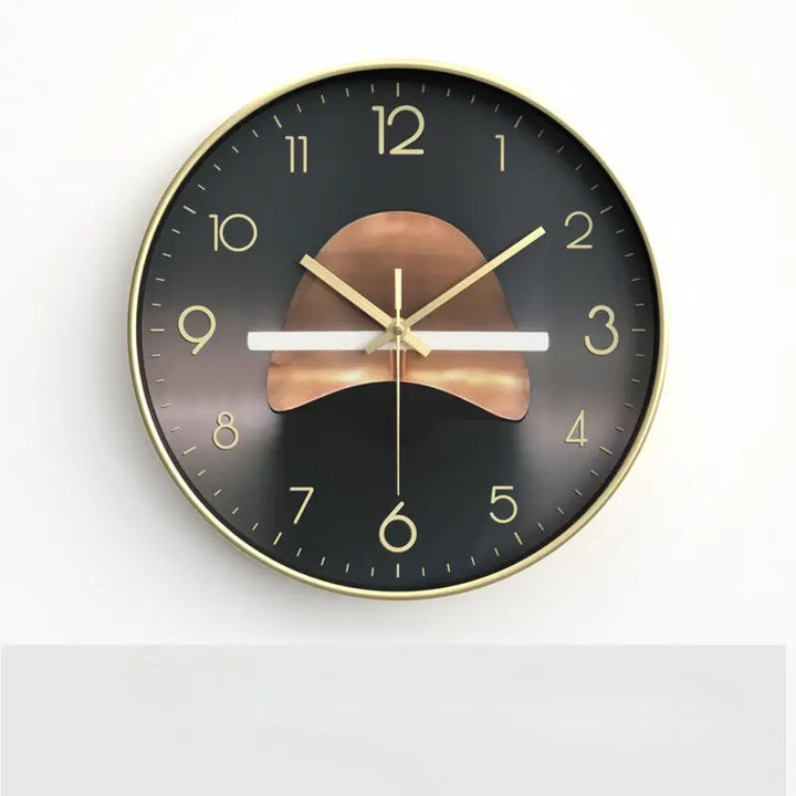 Stylish Modern Wall Clock - Compact 20x20 cm Clock for Living Room and Bedroom, AvailaBowlifte in 6 Styles | Bowlift