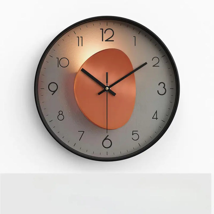 Stylish Modern Wall Clock - Compact 20x20 cm Clock for Living Room and Bedroom, AvailaBowlifte in 6 Styles | Bowlift