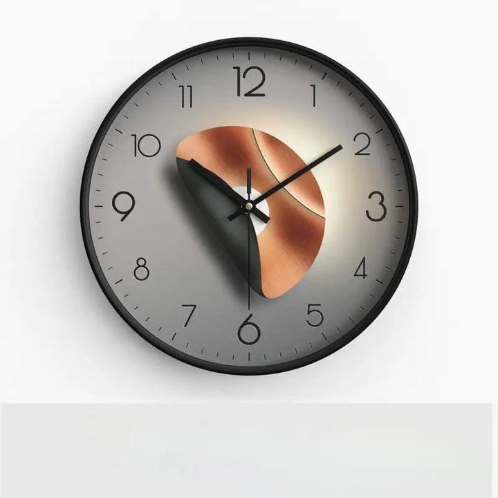 Stylish Modern Wall Clock - Compact 20x20 cm Clock for Living Room and Bedroom, AvailaBowlifte in 6 Styles | Bowlift
