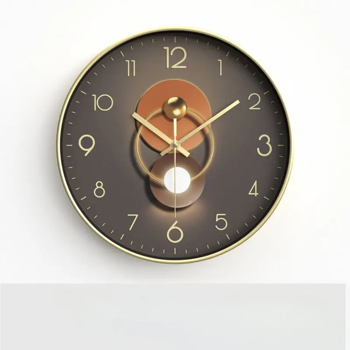 Stylish Modern Wall Clock - Compact 20x20 cm Clock for Living Room and Bedroom, AvailaBowlifte in 6 Styles | Bowlift