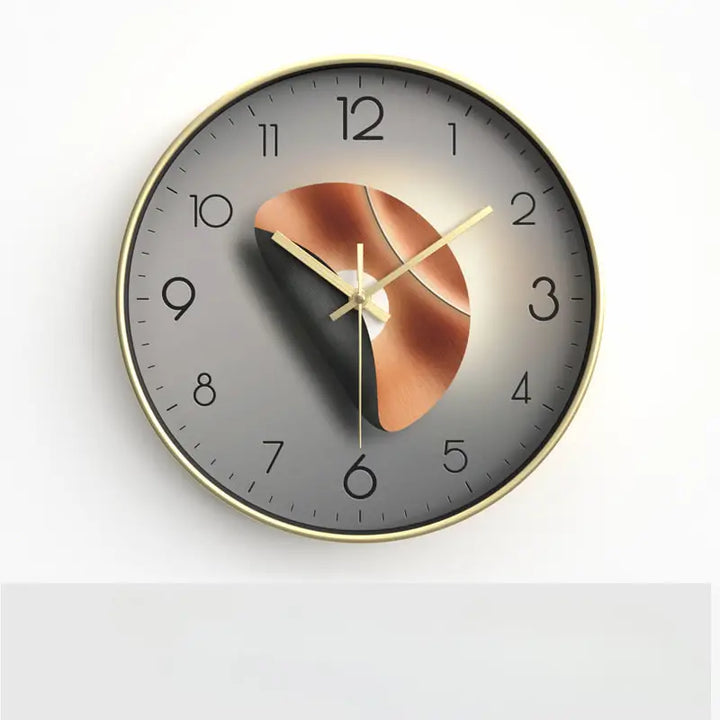 Stylish Modern Wall Clock - Compact 20x20 cm Clock for Living Room and Bedroom, AvailaBowlifte in 6 Styles | Bowlift