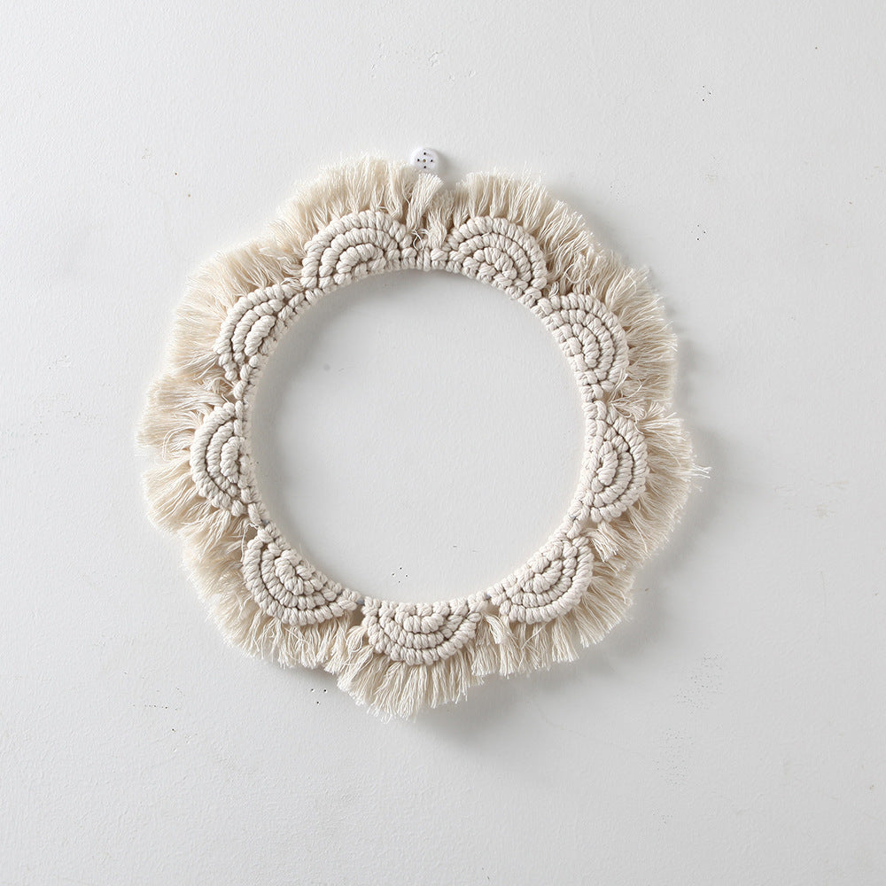 Decorative Macramé Wall Mirror Bowlift
