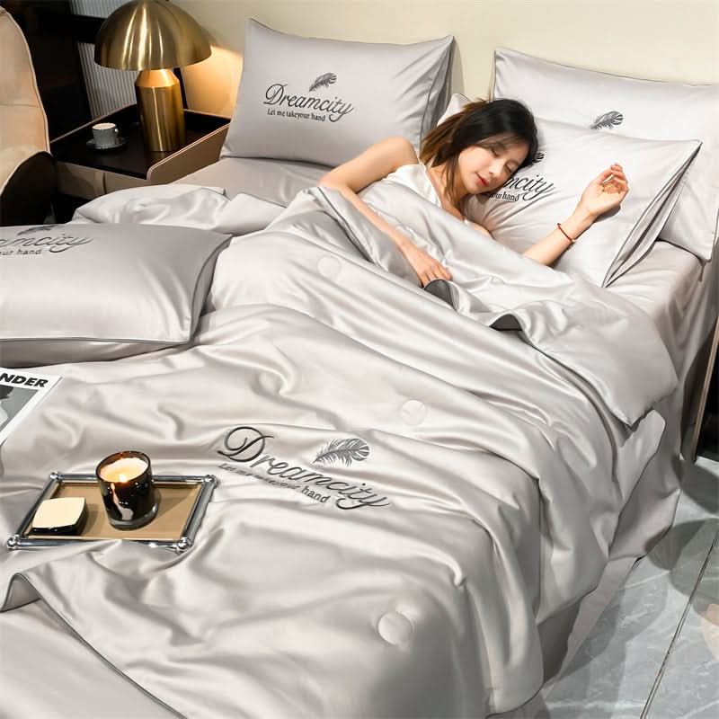 BowLift | KühlTraum Cooling Ice-Silk Duvet for Hot Nights