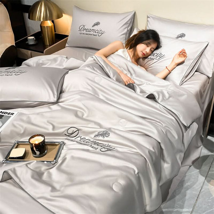 BowLift | KühlTraum Cooling Ice-Silk Duvet for Hot Nights