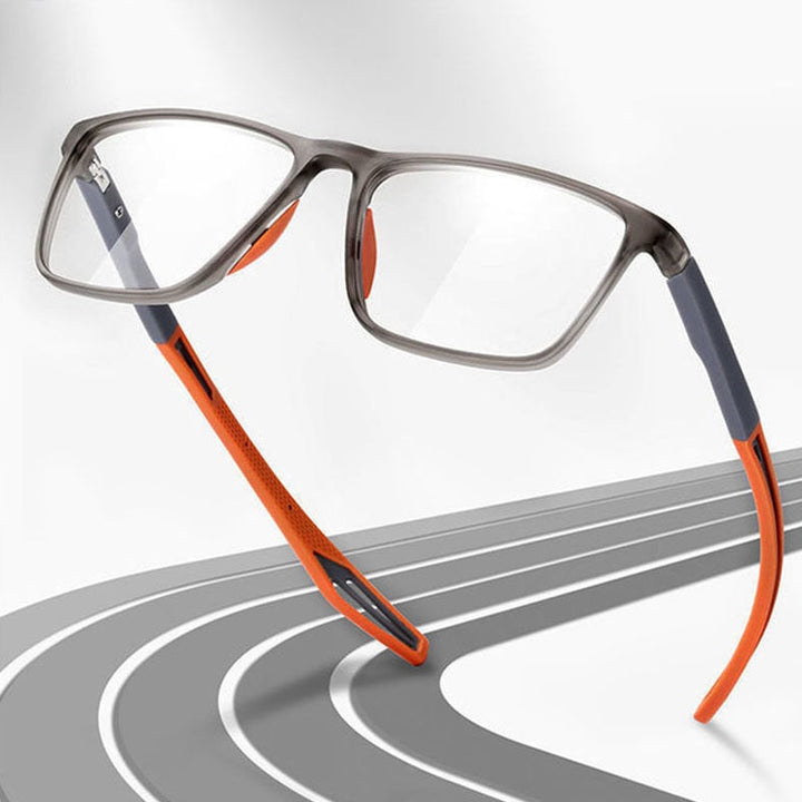 Bowlift | Ultra-light multifocal reading glasses for men and women – high-quality polycarbonate – for near and far – wall clock