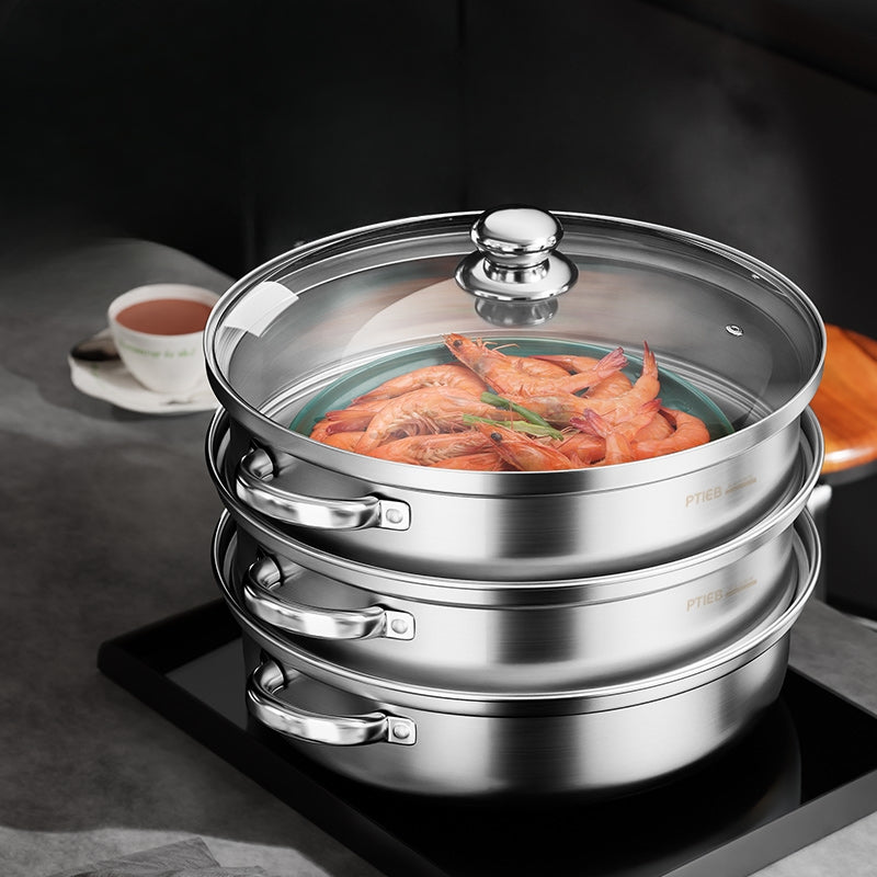 BowLift | 3-Layer Food Steamer - NutriSteam