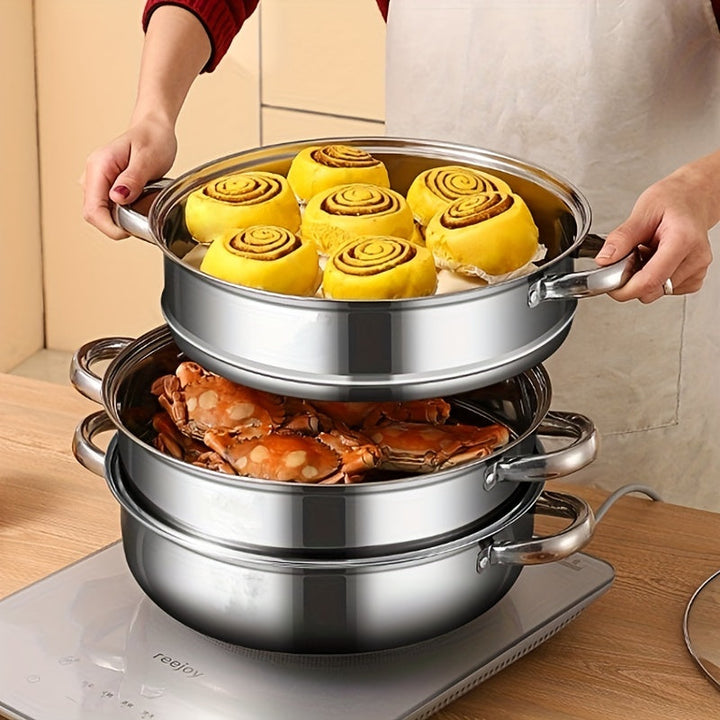 BowLift | 3-Layer Food Steamer - NutriSteam