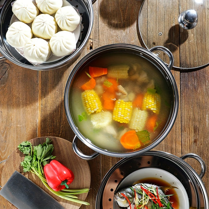 BowLift | 3-Layer Food Steamer - NutriSteam