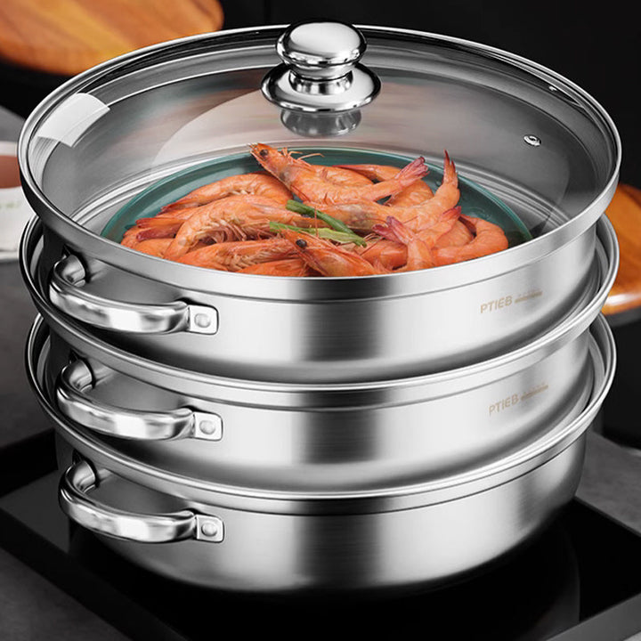 BowLift | 3-Layer Food Steamer - NutriSteam