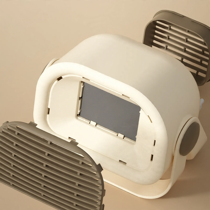 Fan heater with tip-over protection