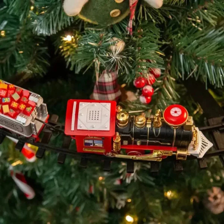 BowLift | KerstExpress Tree Train – Riding Christmas Train with Light, Sound and Tree Holder