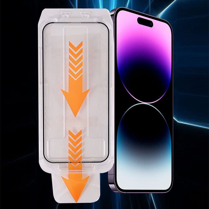 BowLift | iPhone Tempered Anti-Peeking Screen Protector without Bubbles No Dust