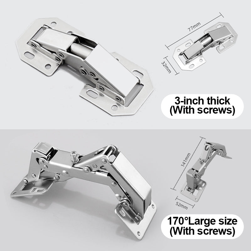 BowLift | Cabinet Hinges - Easy Installation of Bridge-Shaped Door Hinges