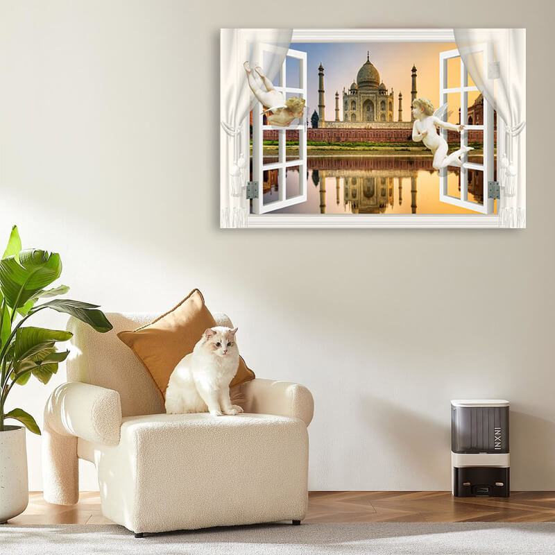 BowLift | 3D window with a view Decorative wall mural