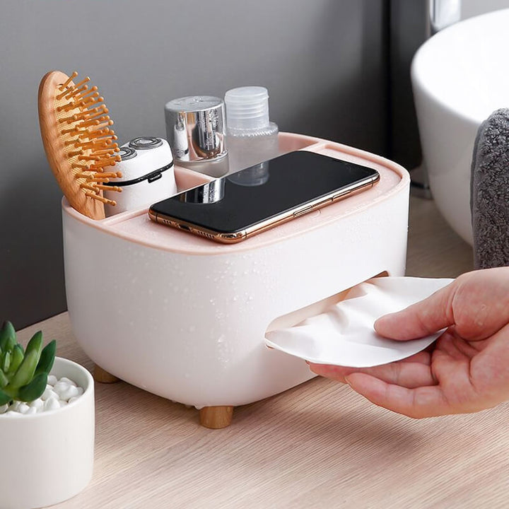 BowLift | Paper multifunctional storage box mobile phone holder