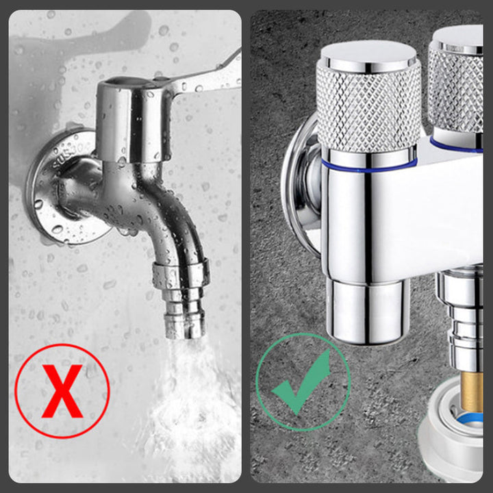 BowLift | 1/2" angle valve with double switch outlet