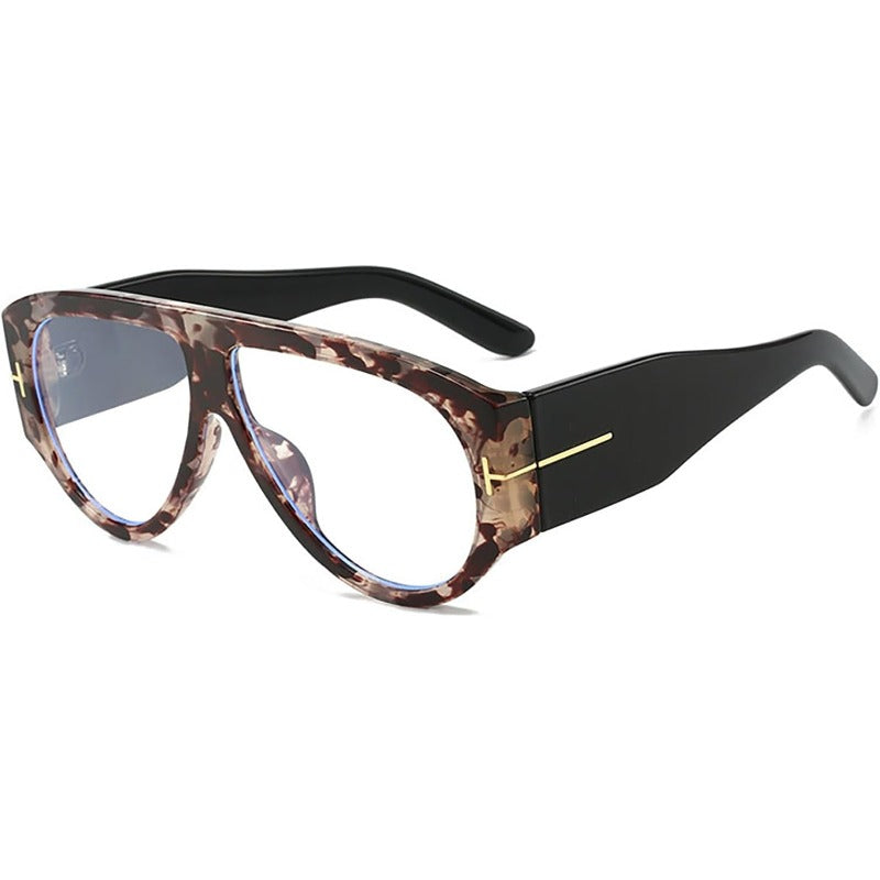 Oversized UV400 Aviator Sunglasses Bowlift
