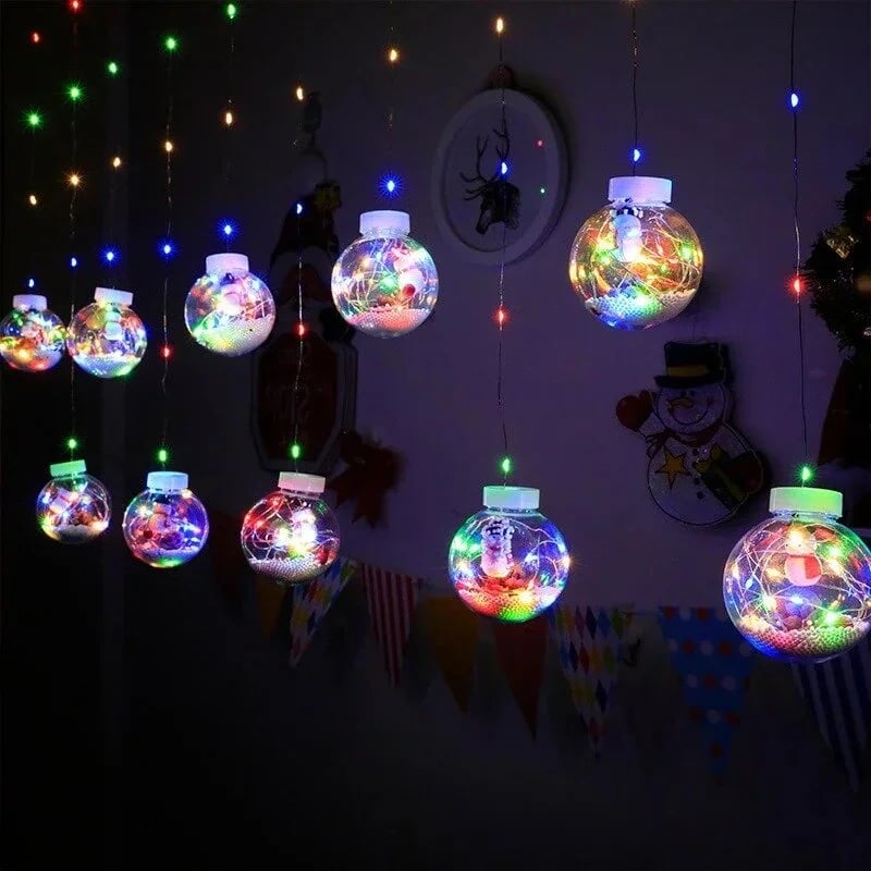 BowLift | Christmas Led Wishing Ball String Lights Decorations