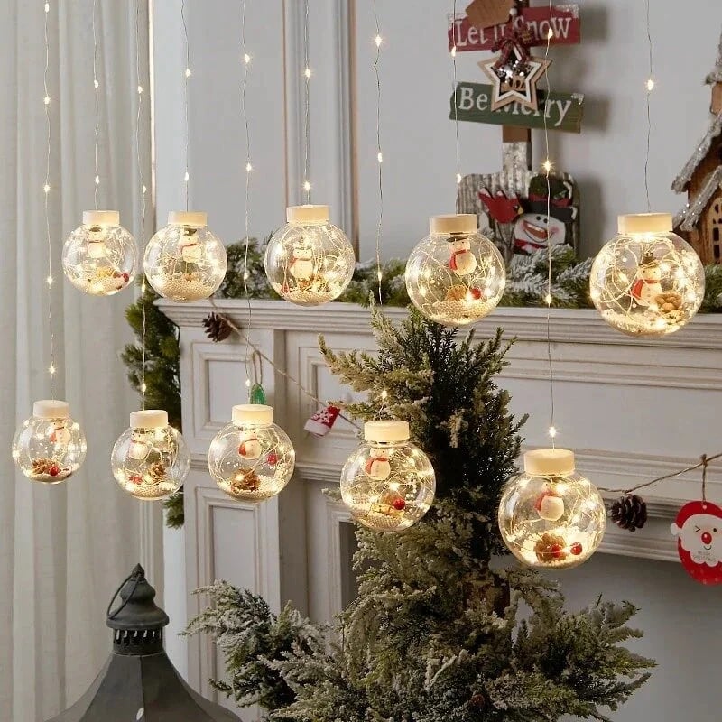 BowLift | Christmas Led Wishing Ball String Lights Decorations