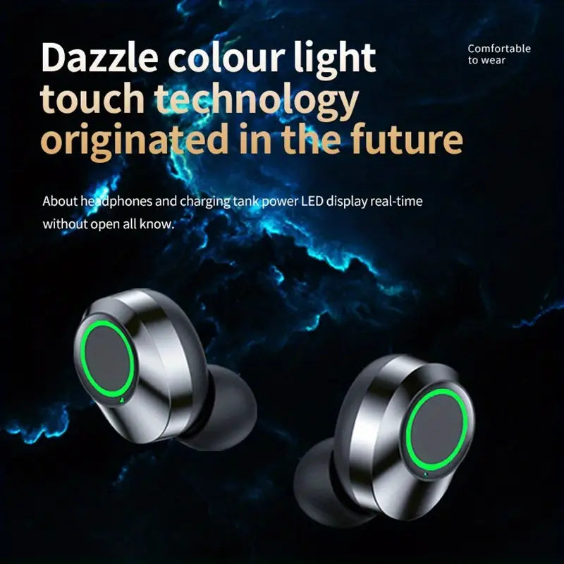 BowLift | Soniq - UltraBass Wireless Earbuds – Sporty In-Ear Headphones with Charging Case