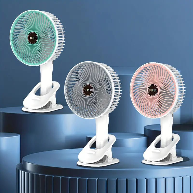 Portable  Rechargeable  Desk Fan | Bowlift