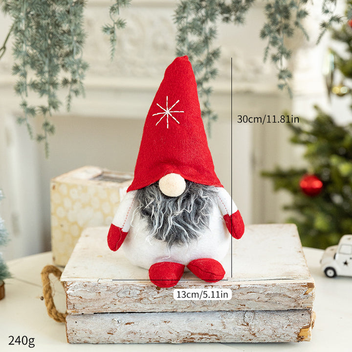 Decorative gnome doll for the Christmas season