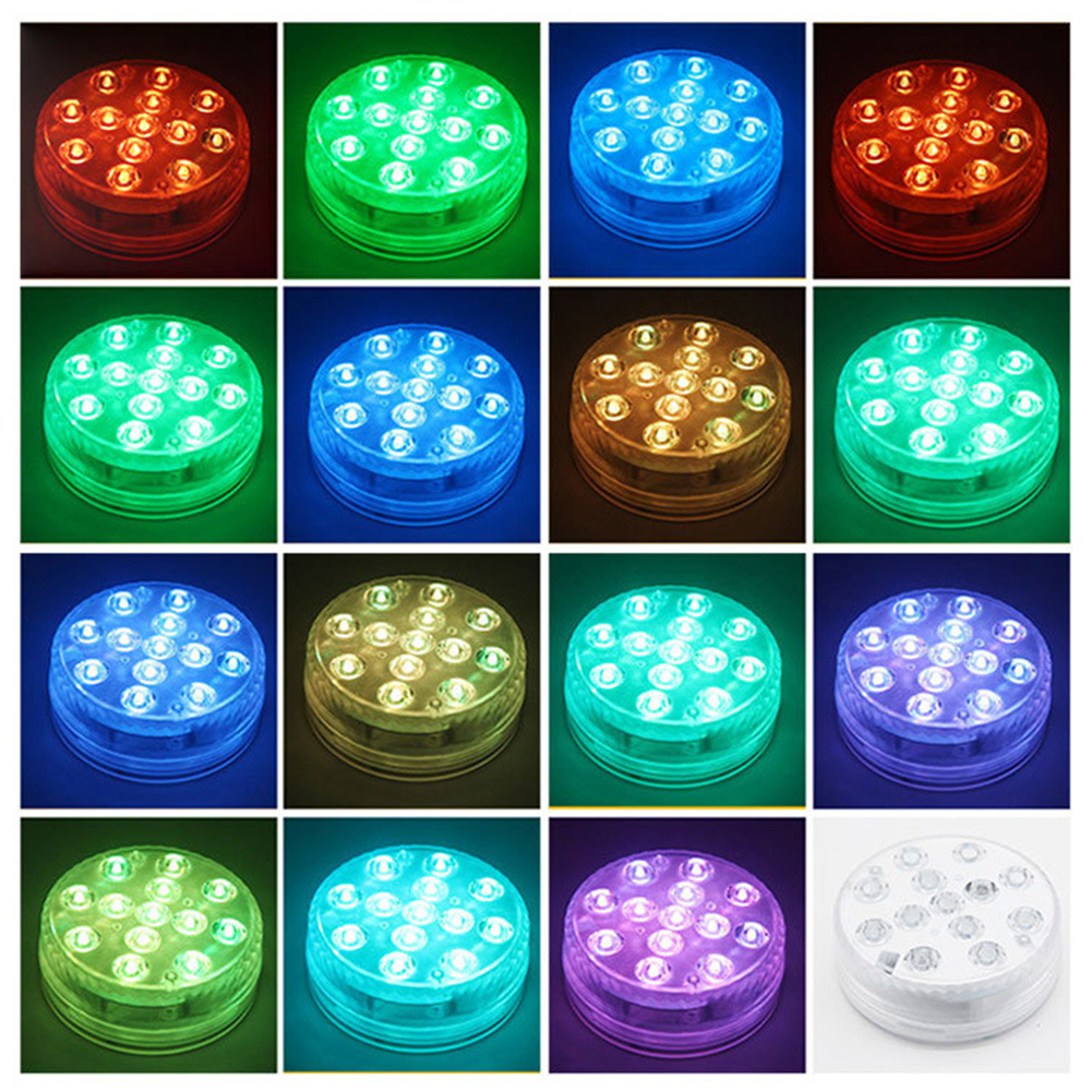 BowLift | Underwater LED light with remote control – RGB multicolor pool lighting for bathrooms and ponds