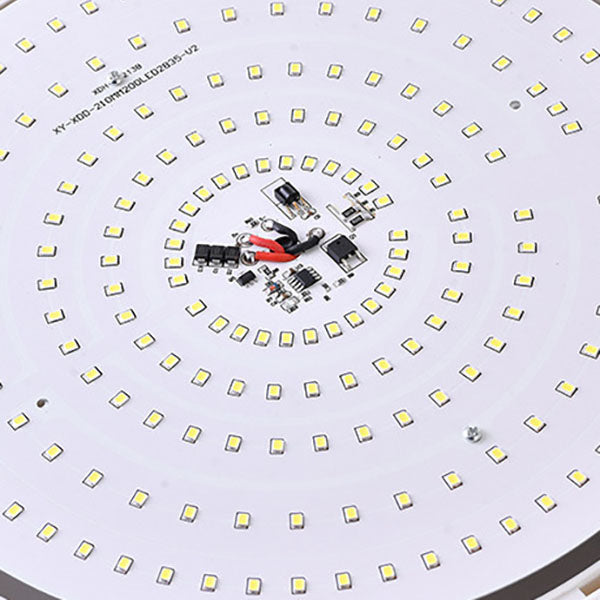 Modern Round Solar LED Remote Control Outdoor Indoor Flush Mount Lighting | Bowlift
