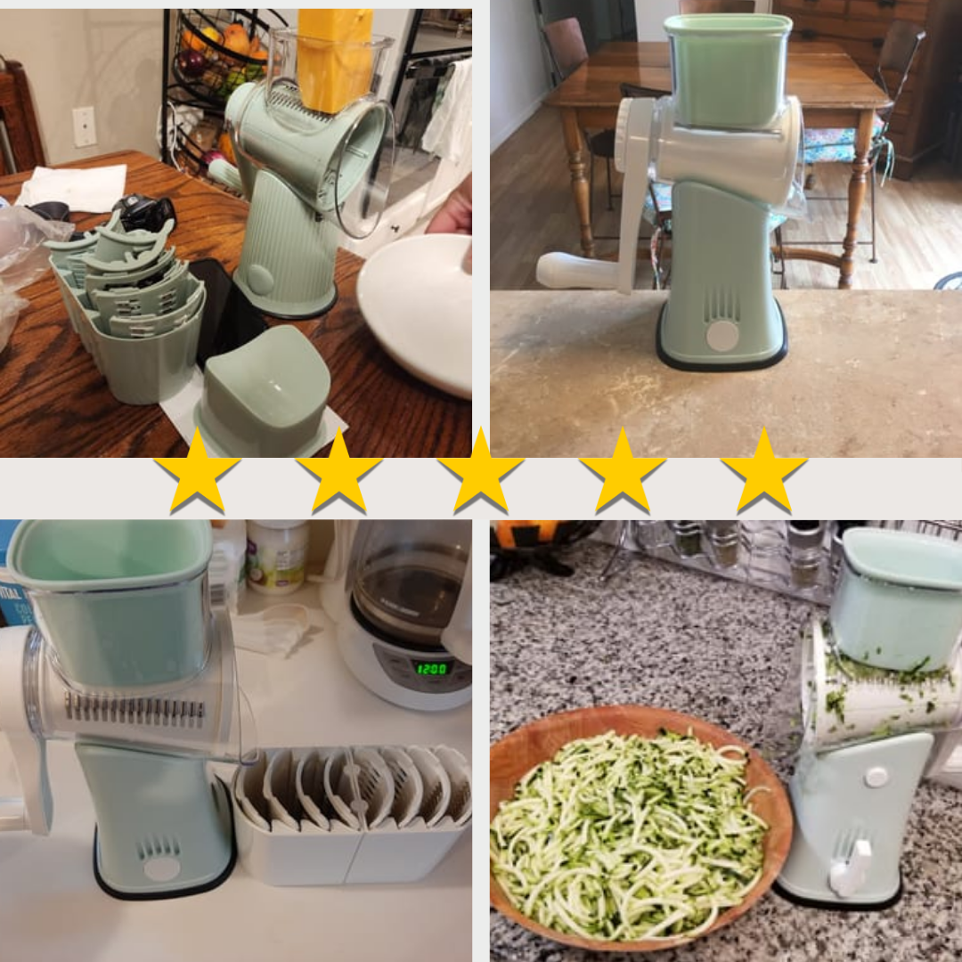5 in 1 Gourmet  Food Grater Bowlift