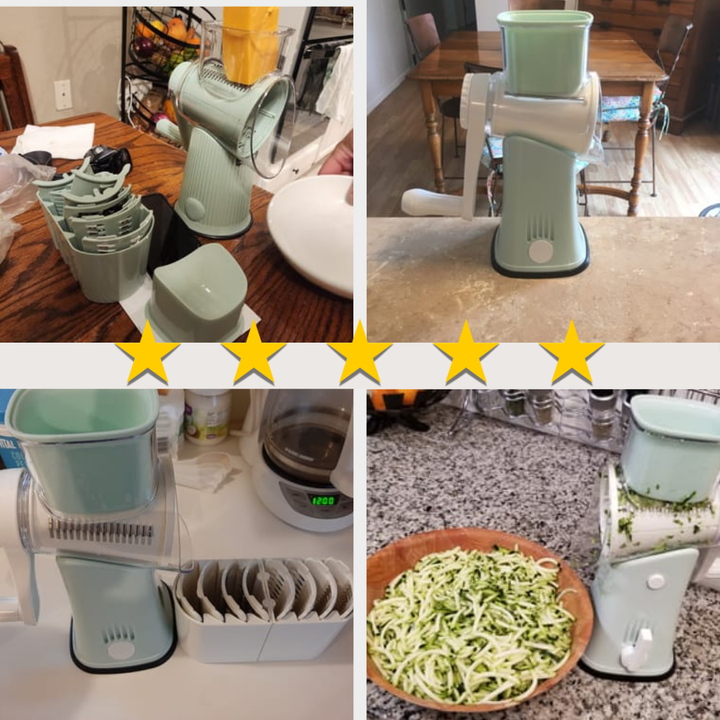 5 in 1 Gourmet  Food Grater Bowlift