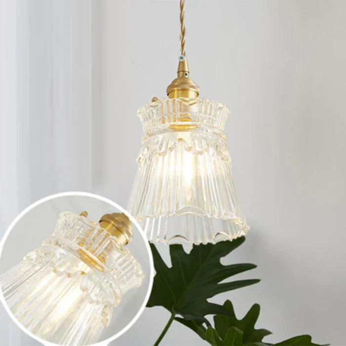 Glass Pendant Lamp - OpulentGlow | Bowlift