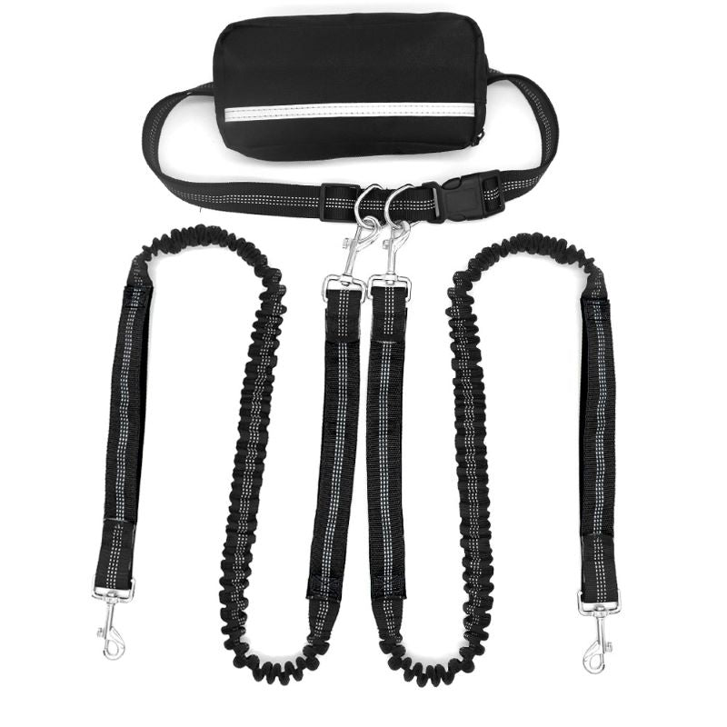 BowLift | Hands Free Dog Leash with Zipper Bag