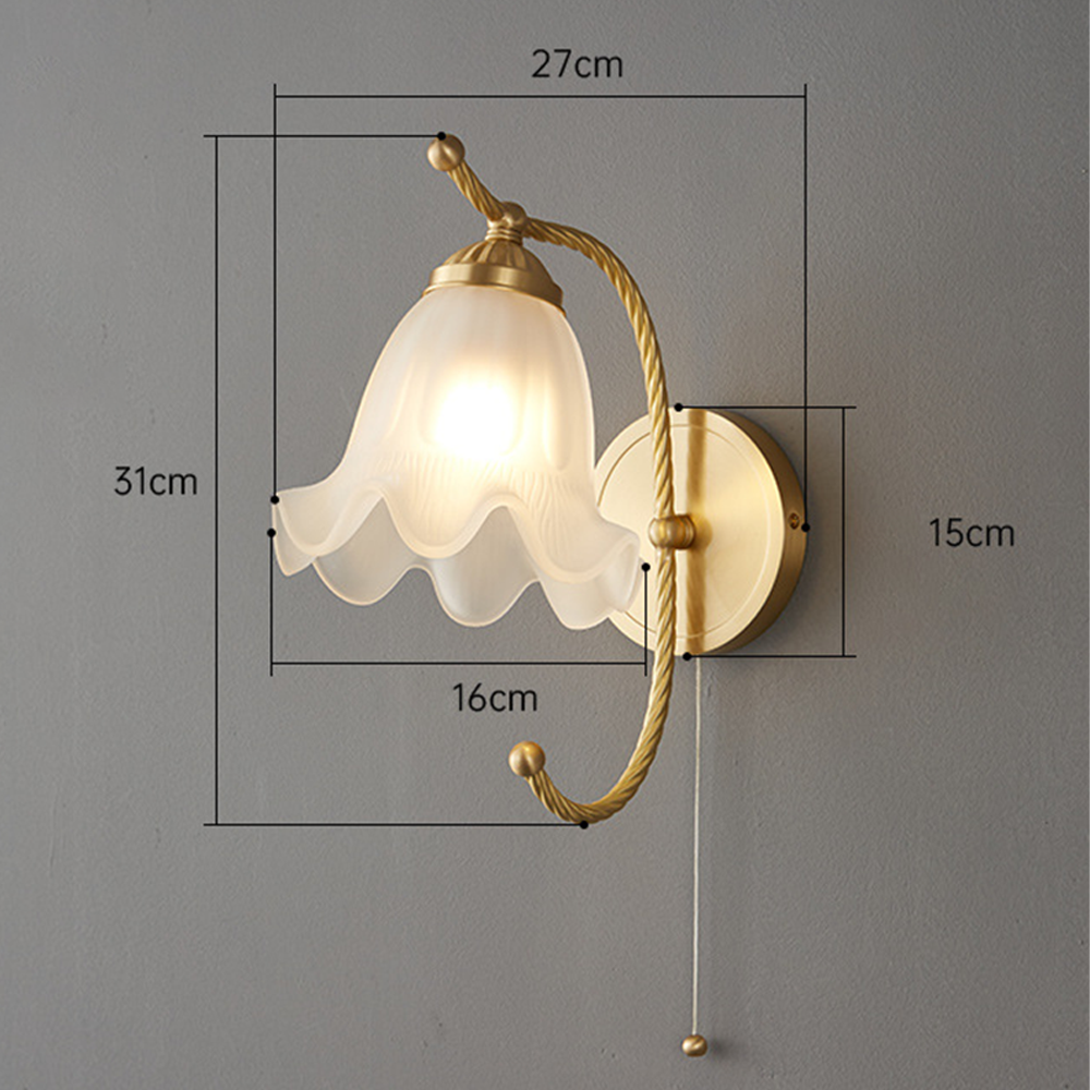 VintageGlow – Retro Glass Wall Light for Atmosphere | Bowlift