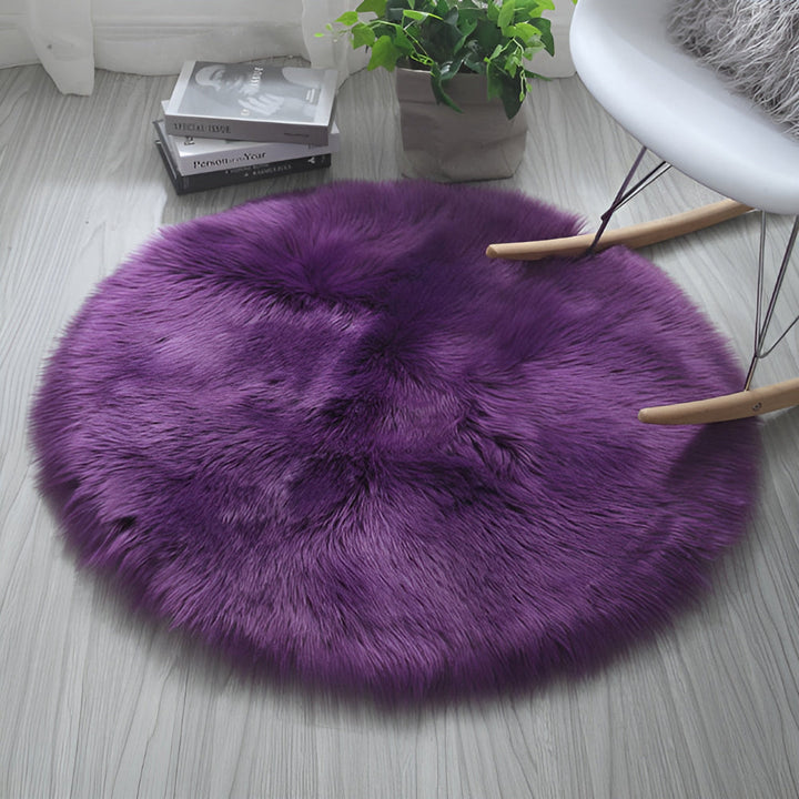 BowLift | Round Cloud Soft Plush Rug
