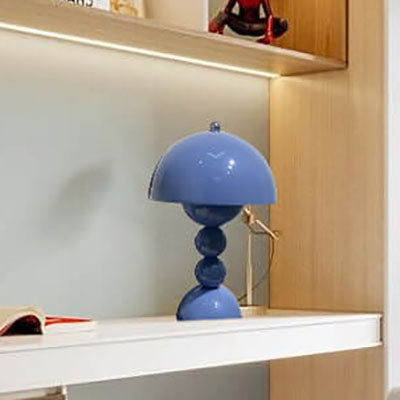 BowLift | Modern Luxury Table Lamp made of Green Pumpkin Ceramic with 1 Light – Ideal for Night/Living Room/Bedroom/Office