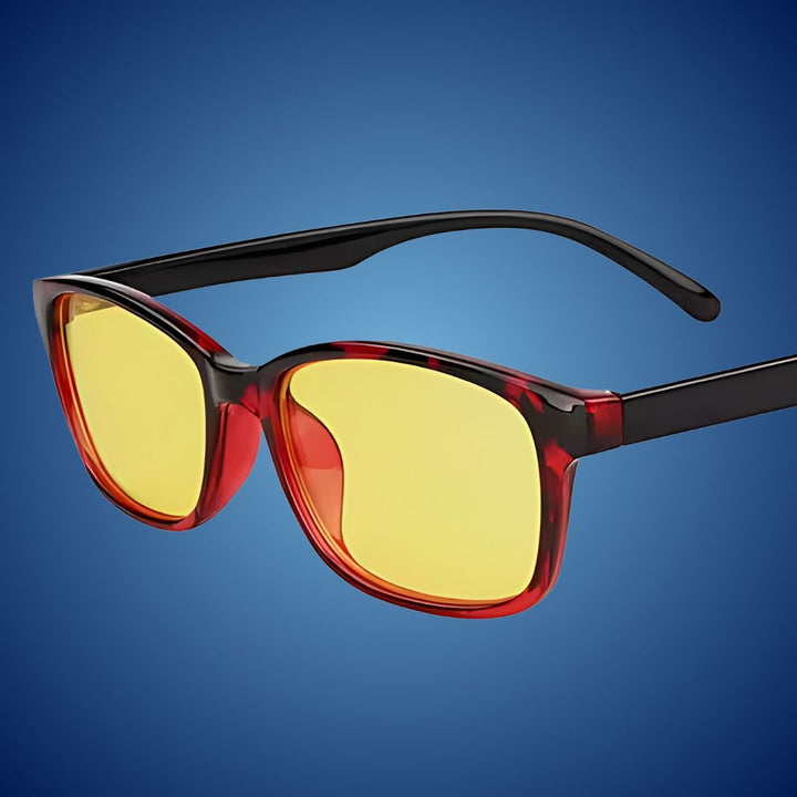 VisionGuard Blue Light Glasses | Eye Strain Relief - Sleep Improvement - Computer screen glasses - Anti-Reflective Coating Bowlift