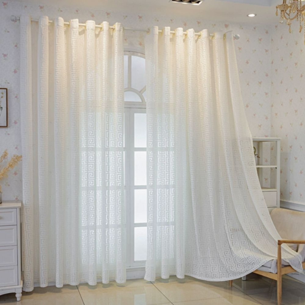 BowLift | Imperial Maze Embroidered Curtain